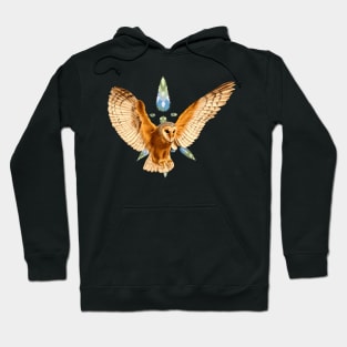 Owl illustration Hoodie